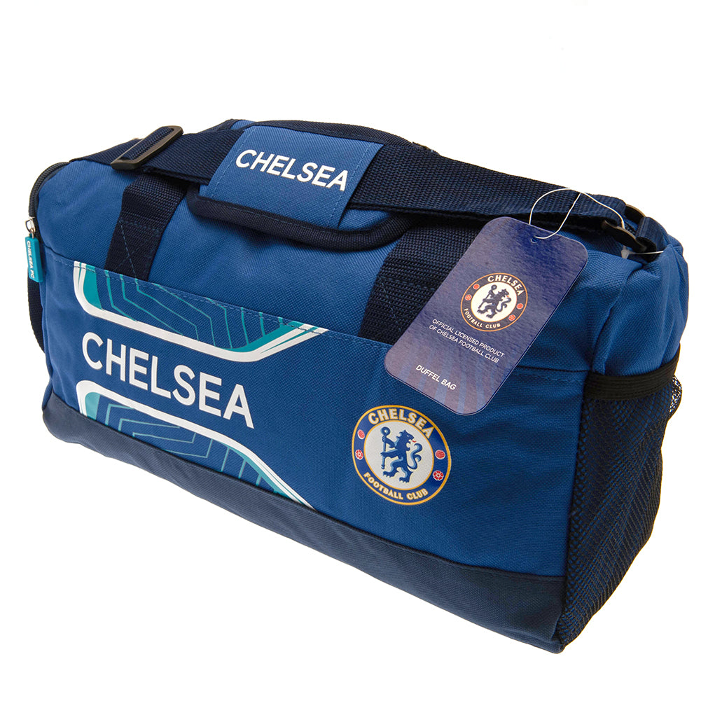 Chelsea FC Stylish Flash Design Duffle Bag for Easy Storage