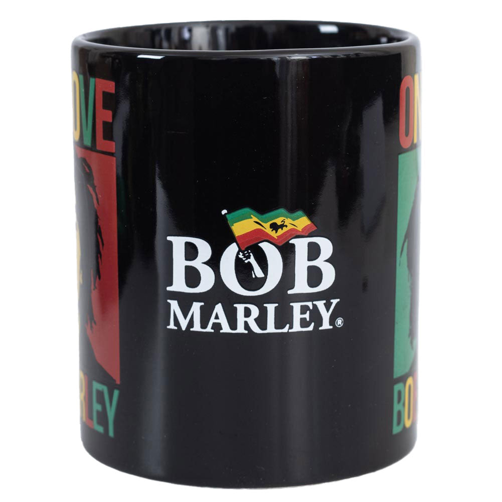 Bob Marley Themed Black Mug and Sock Gift Set for Peaceful Mornings