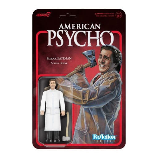 2000 American Psycho ReAction Series Action Figure - Patrick Bateman in Raincoat Collectible