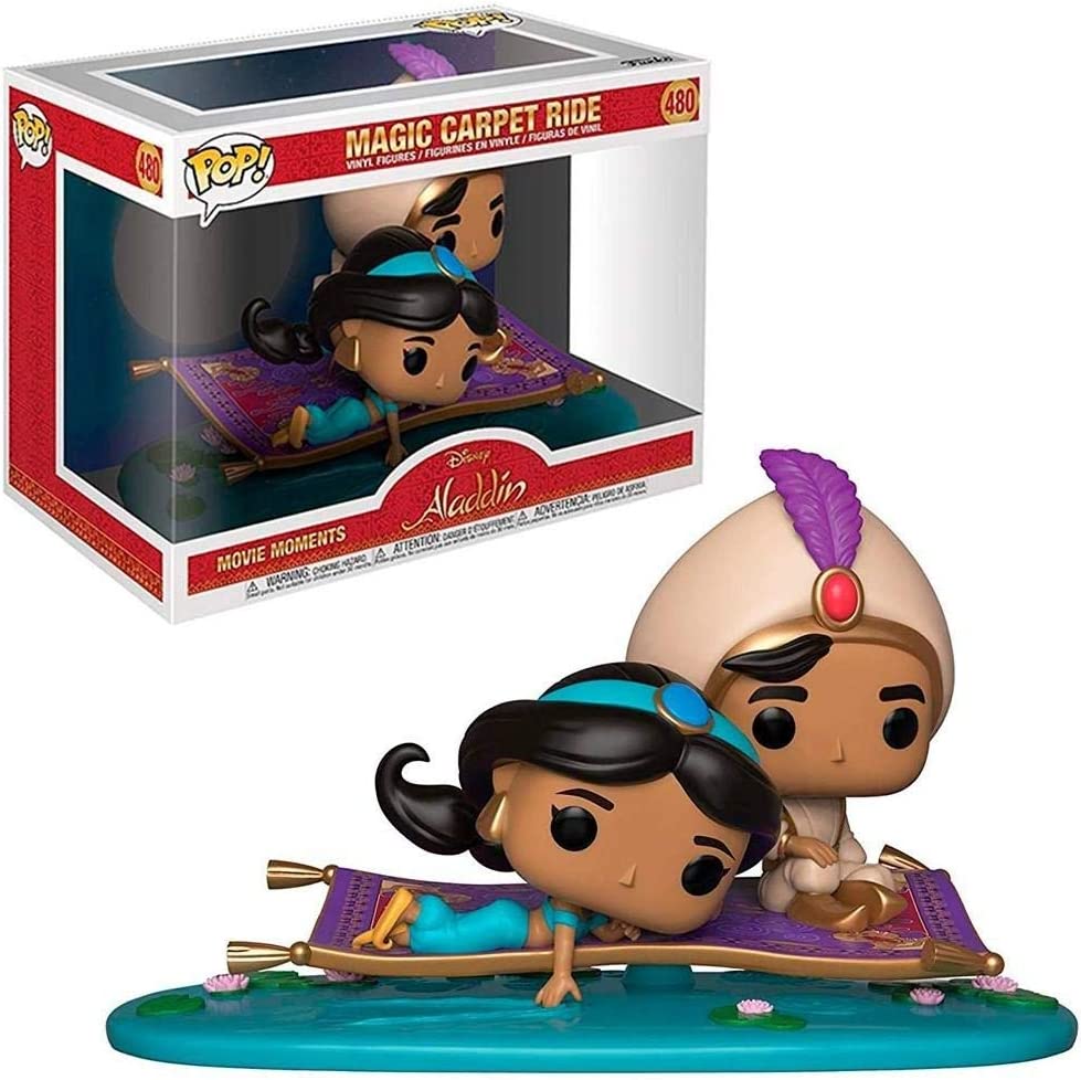 Disney Aladdin 2-Pack Movie Moments Magic Carpet Ride Collectible Funko Pop! Vinyl Figure