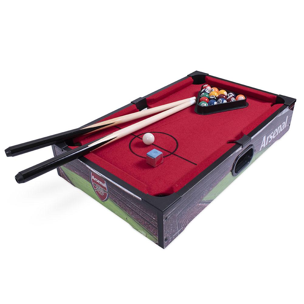 20 Arsenal FC Themed Sturdy 8-Ball Pool Table for Stadium Fun