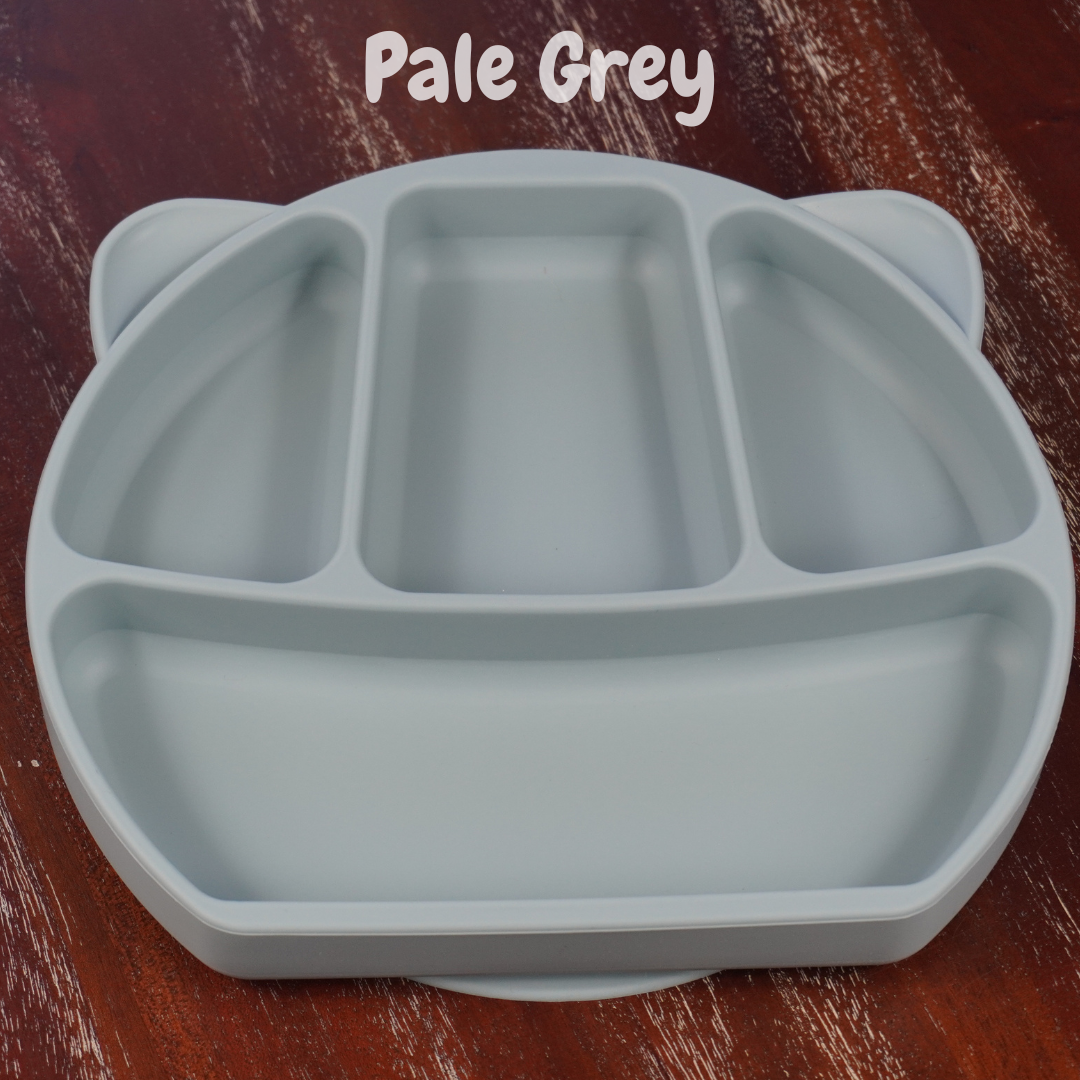 High - Quality Alimos Silicone Suction Baby Plates with Lid for Babies and Toddlers, Safe for Dishwasher and Microwave