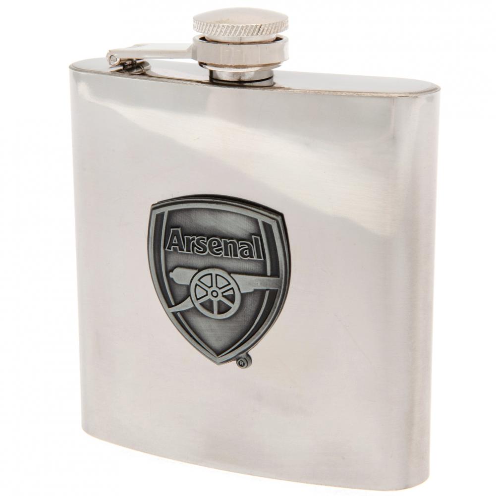 Arsenal Football Club Collectible Stainless Steel Hip Flask for Fans