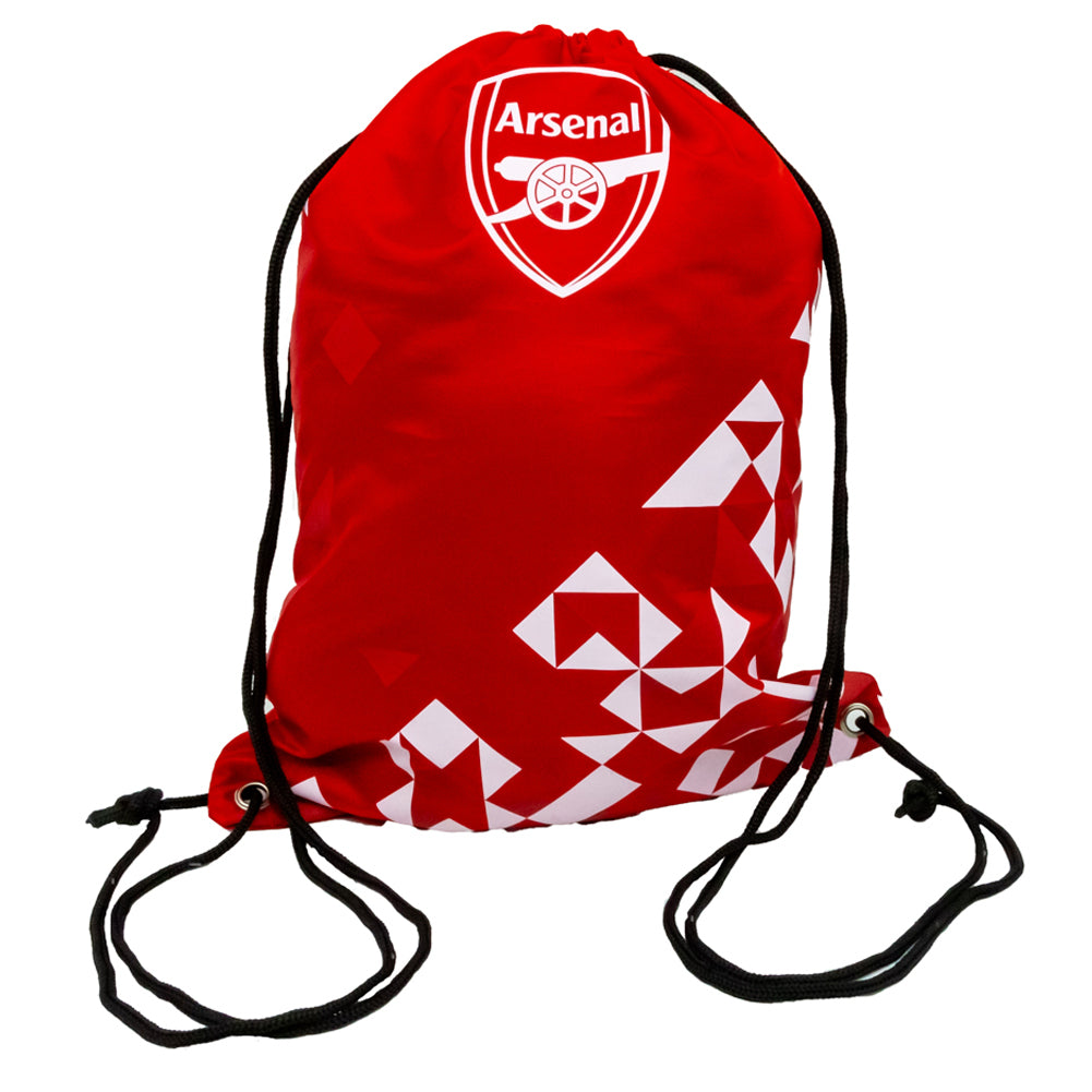 Stylish Arsenal Particle Design Gym Bag with Drawstring Closure