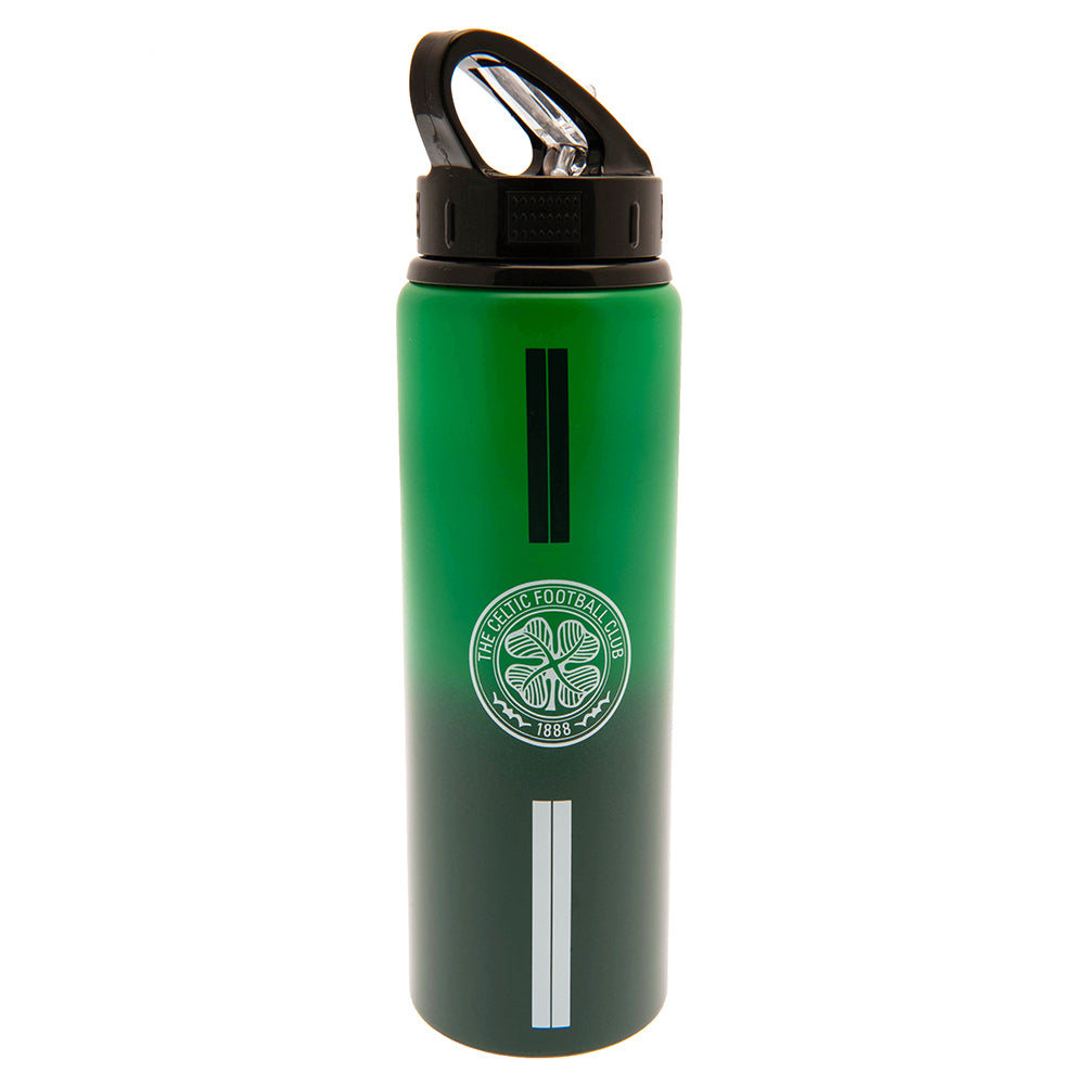 Aluminium Celtic FC Drinks Bottle with Vibrant Stripe Design