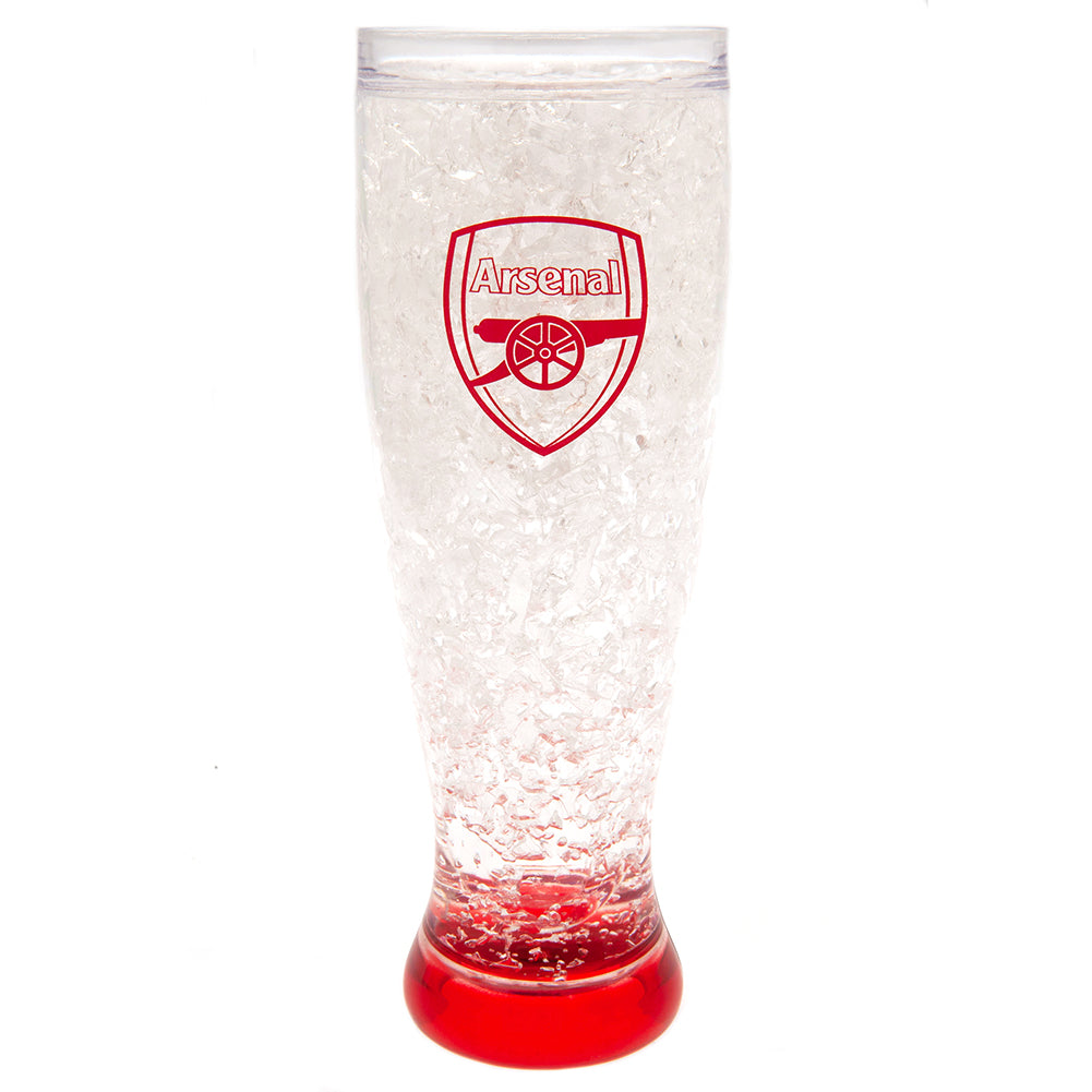 Arsenal Football Club Slim Double - Walled Gel - Filled Freezer Mug with Frosted Effect