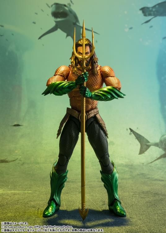 S.H.Figuarts Premium Aquaman Action Figure from The Lost Kingdom