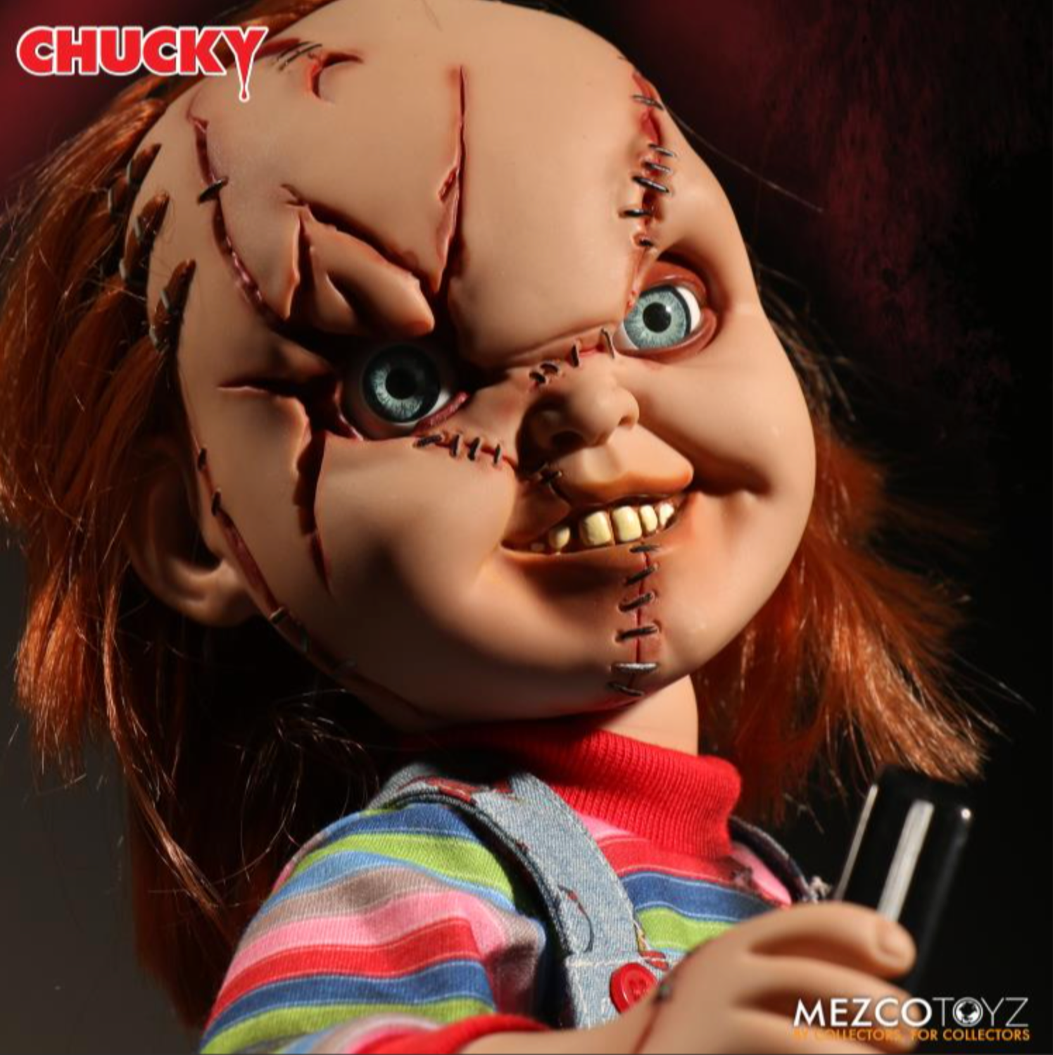 Mezco Designer Series Talking and Scarred Bride of Chucky Homicidal Collectible Doll