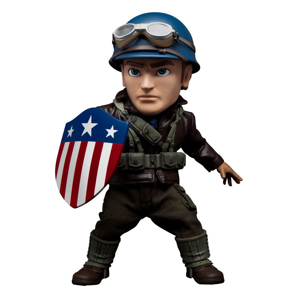 Infinity Saga Captain America Deluxe Egg Attack Action Figure - 80th Anniversary Edition