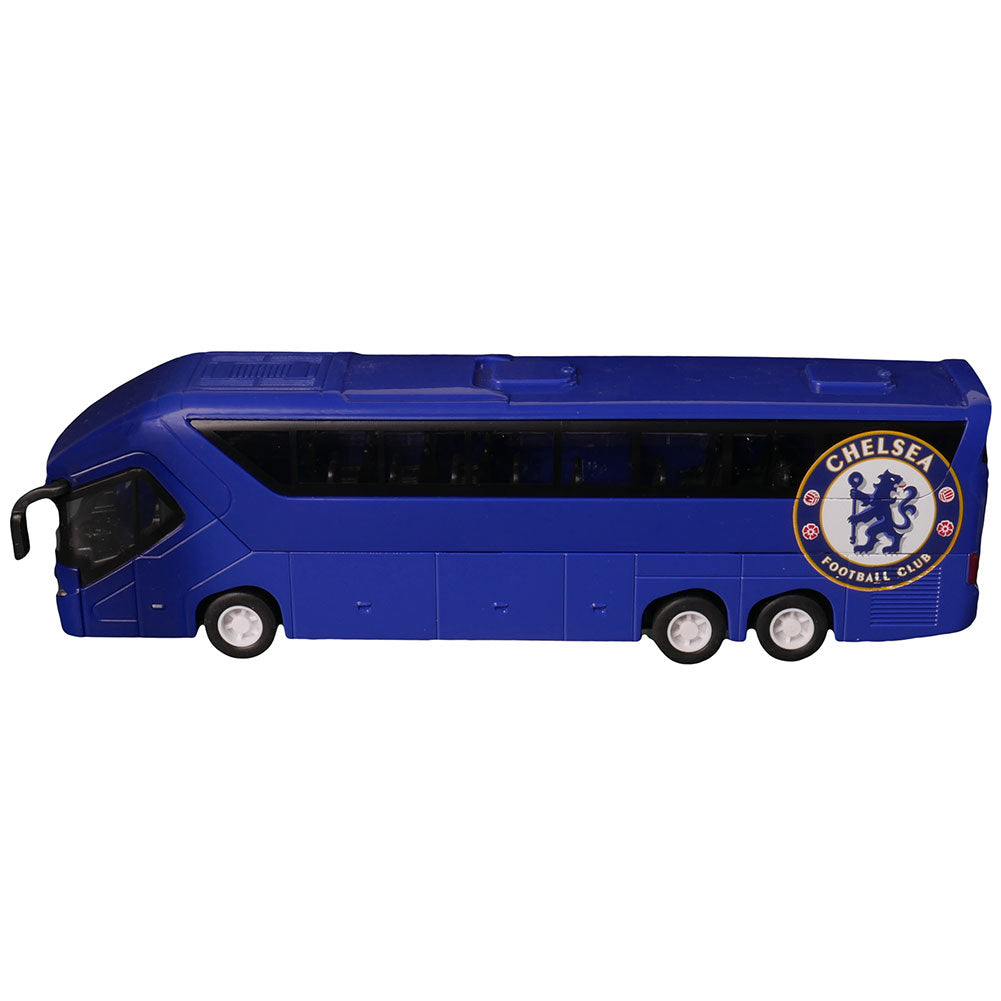 Diecast Metal Replica Chelsea FC Team Bus with Functioning Features