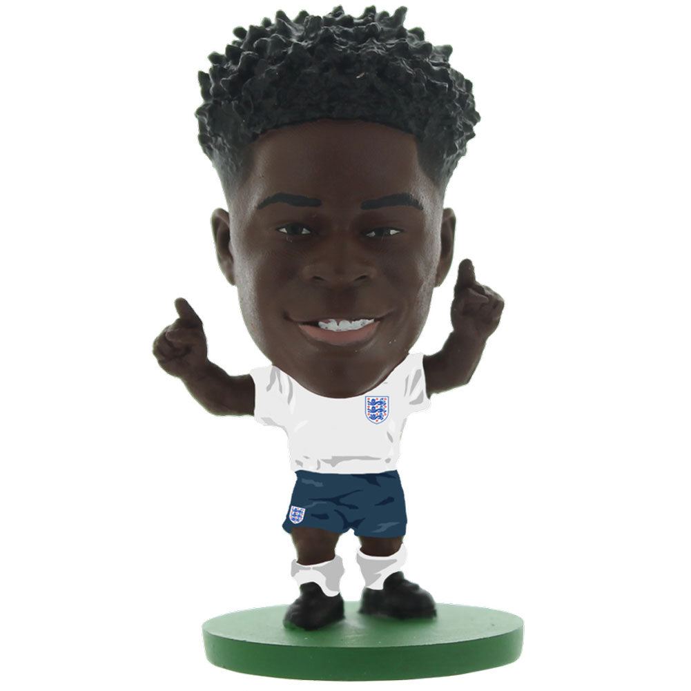 Bukayo Saka England SoccerStarz Collectible Figurine for Fans