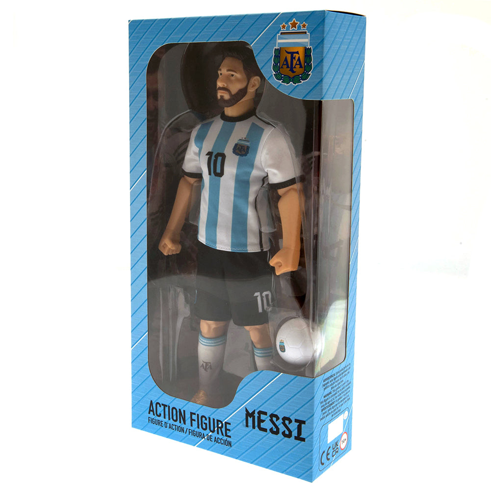 6 - inch Argentina Lionel Messi 10 - Numbered Action Figure with Football