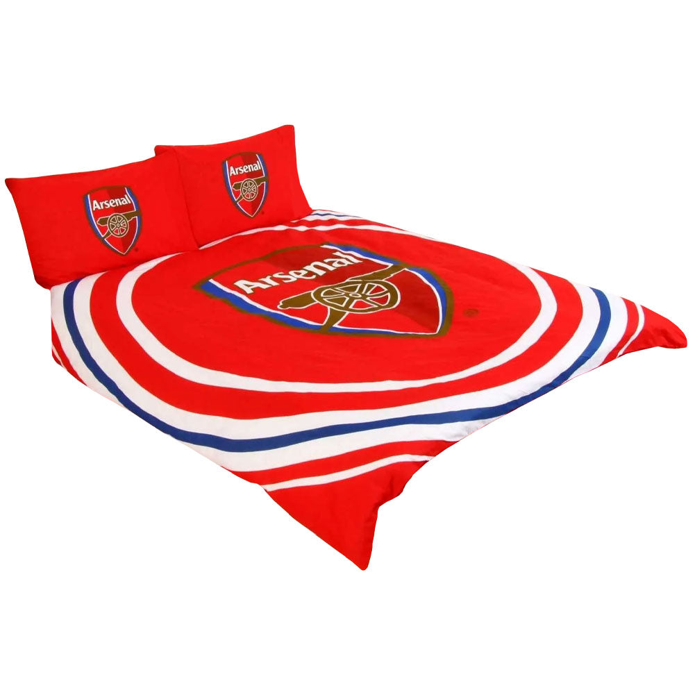 Double-sized Arsenal Football Club Reversible Duvet Set for Bed