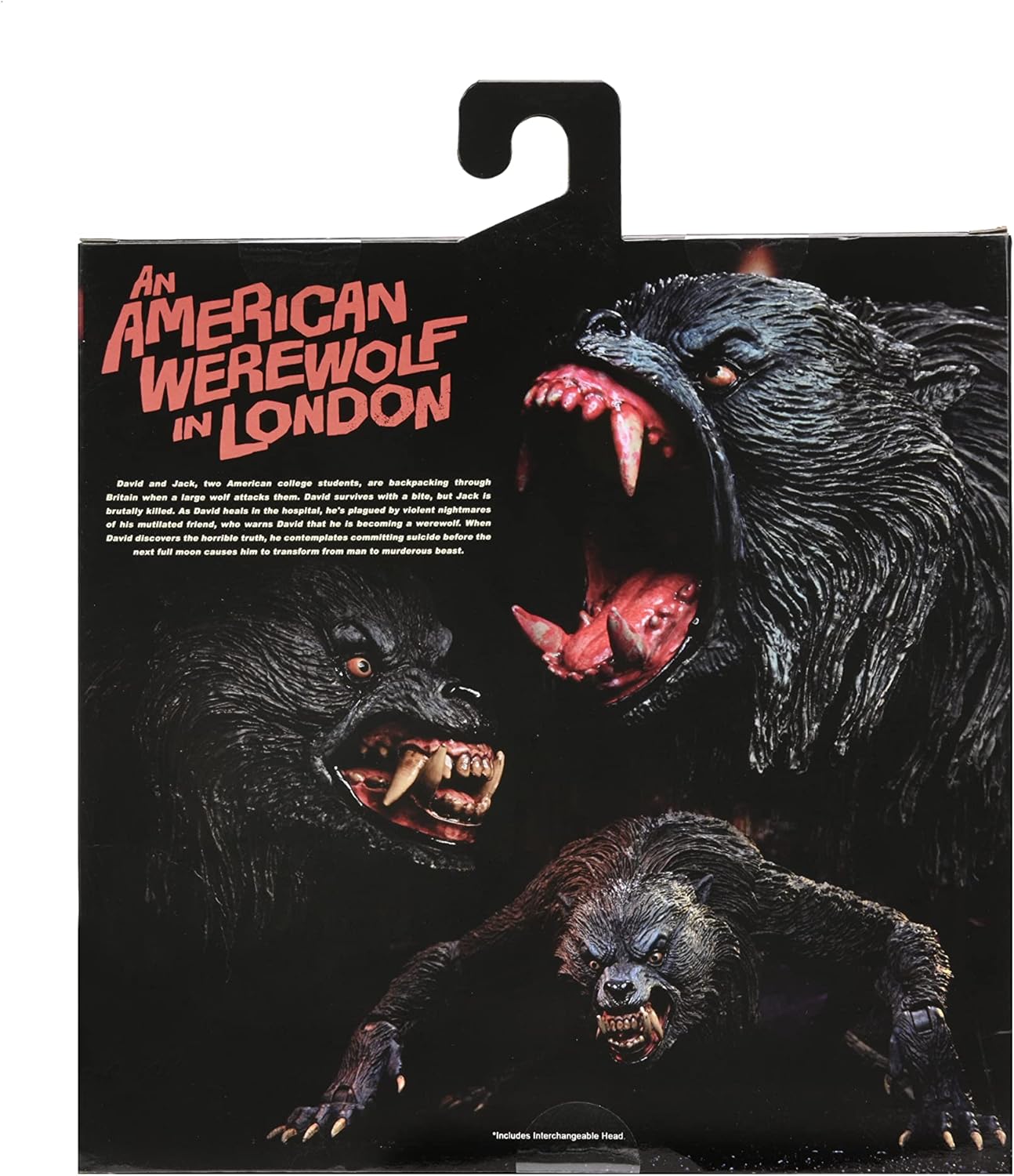 The Ultimate 7 - Inch Scale Action Figure of David Kessler's Werewolf Form from the Iconic Movie An American Werewolf In London
