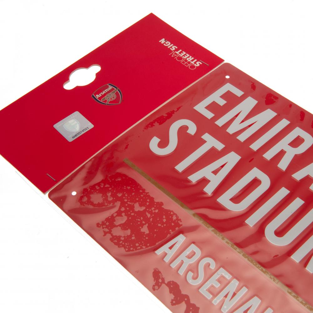Arsenal Football Club Colorful Metal Wall Street Sign for Decoration