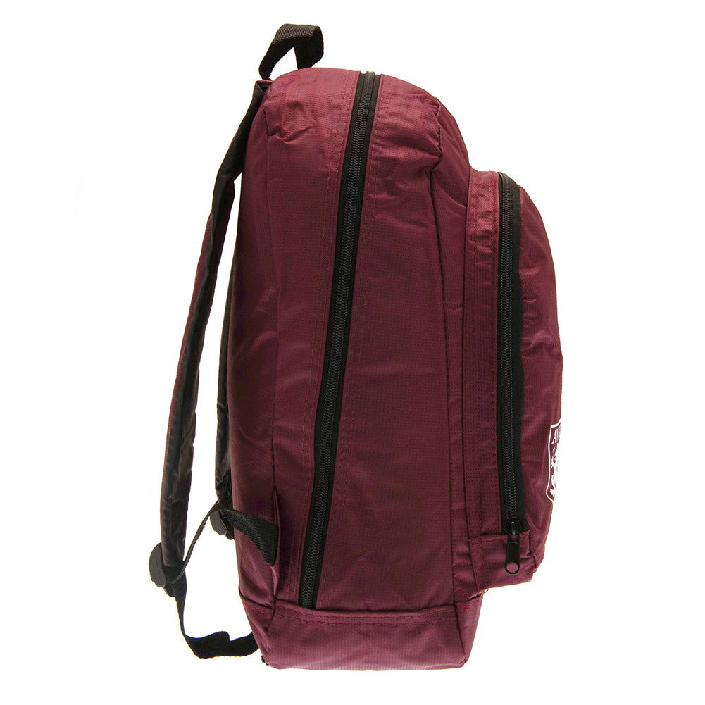Aston Villa Football Club Color - Changing Claret Backpack for Fans