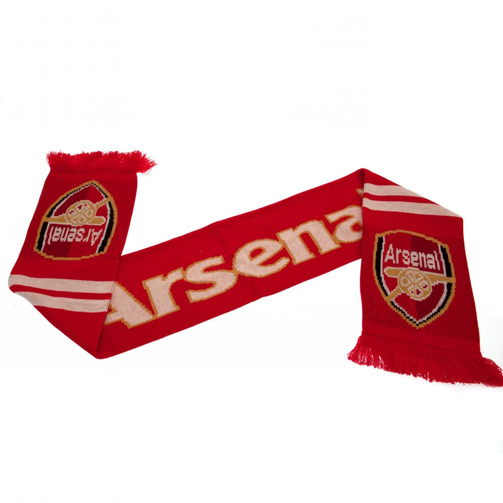 High - Quality Arsenal Football Club Gunners Knitted Scarf for Fans