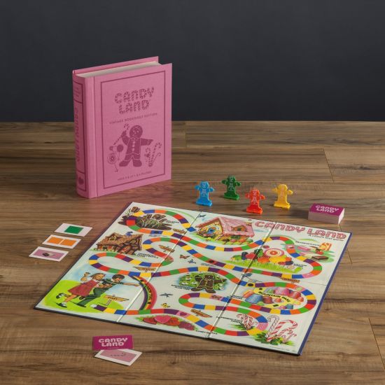 Vintage Bookshelf Edition of Candy Land Classic Board Game