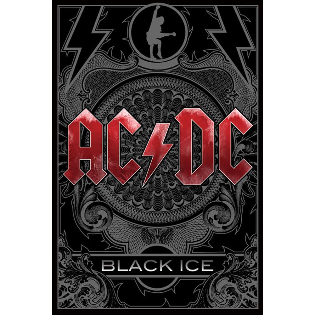 Black Ice AC/DC High-Resolution Rolled Maxi Wall Poster 256