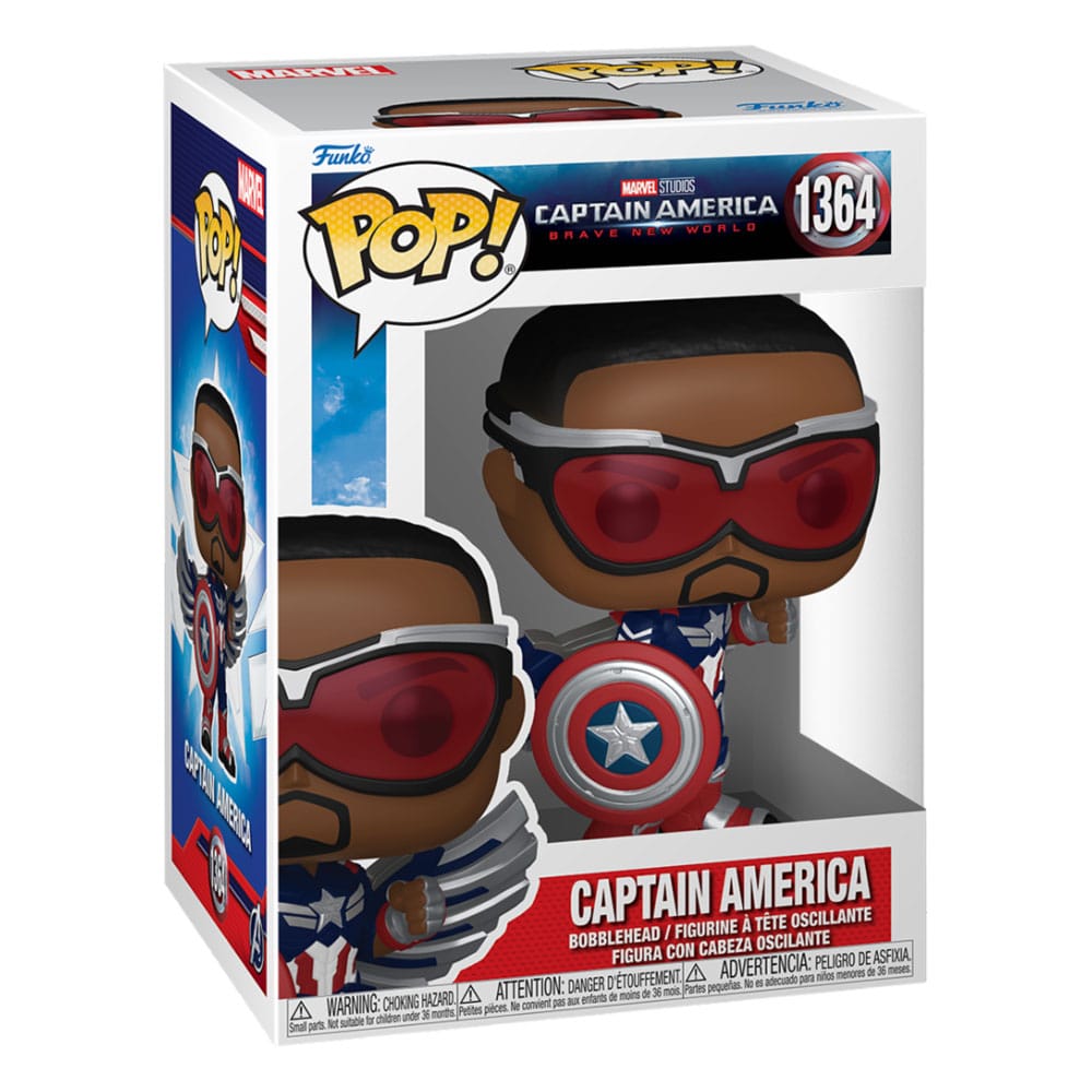 Funko POP! Vinyl Figure - Captain America from Brave New World