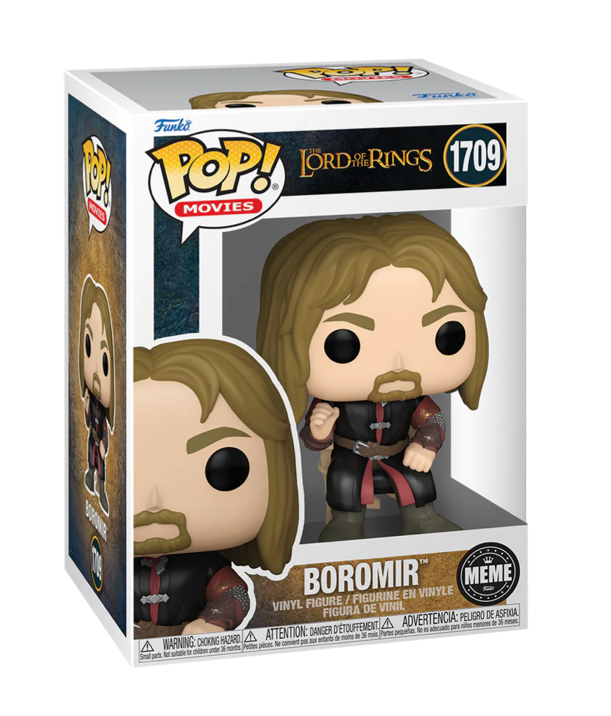 The Lord of the Rings Funko POP! Vinyl Figure - Memorable Boromir Meme Version