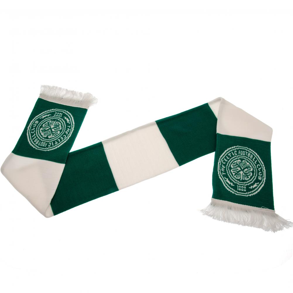 Large Celtic FC Stripe Scarf with Distinctive Design