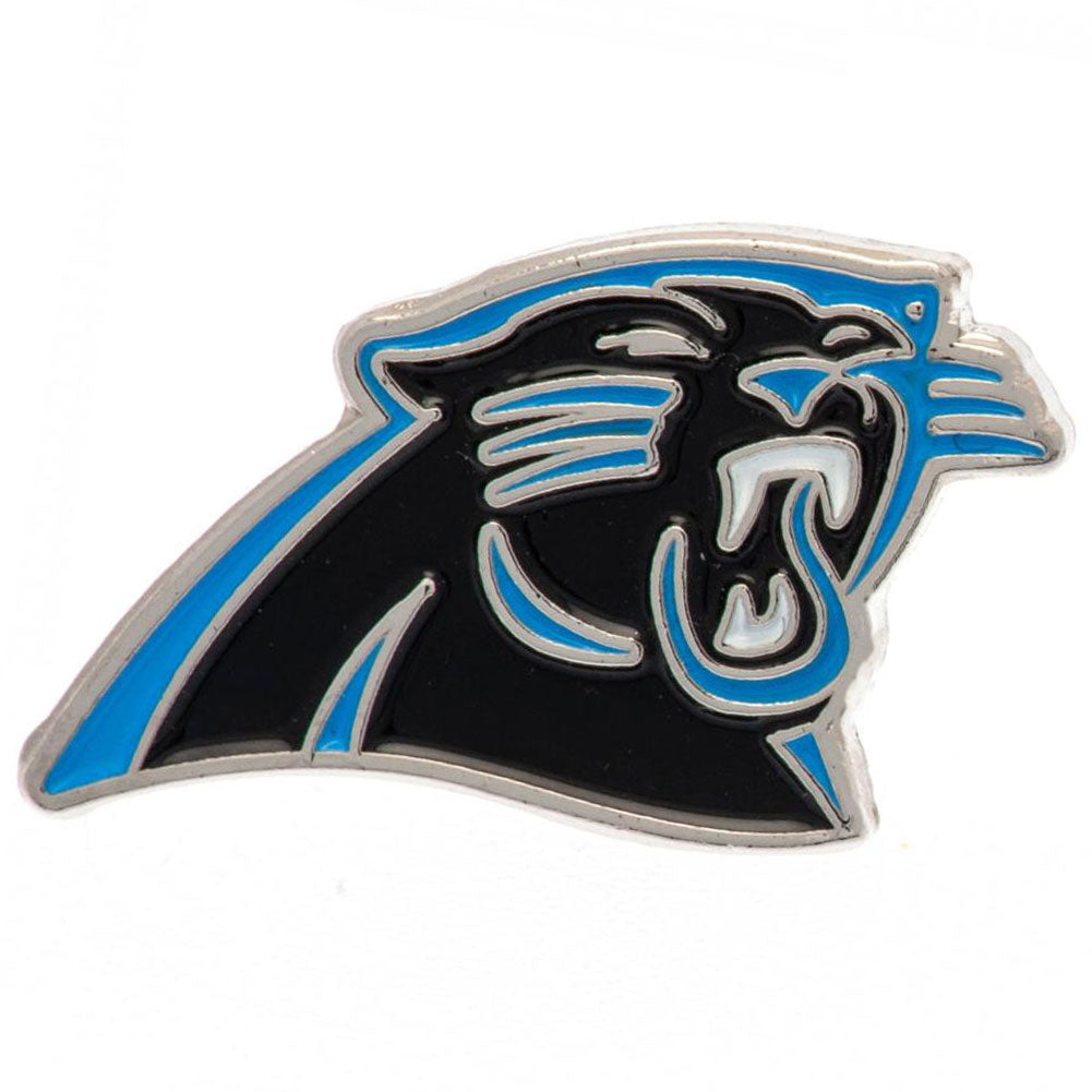 Carolina Panthers Full - Colour Enamel Metal Crest Pin Badge