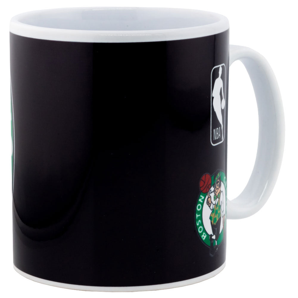 Boston Celtics Large Cropped Logo Ceramic Coffee Mug for Daily Use