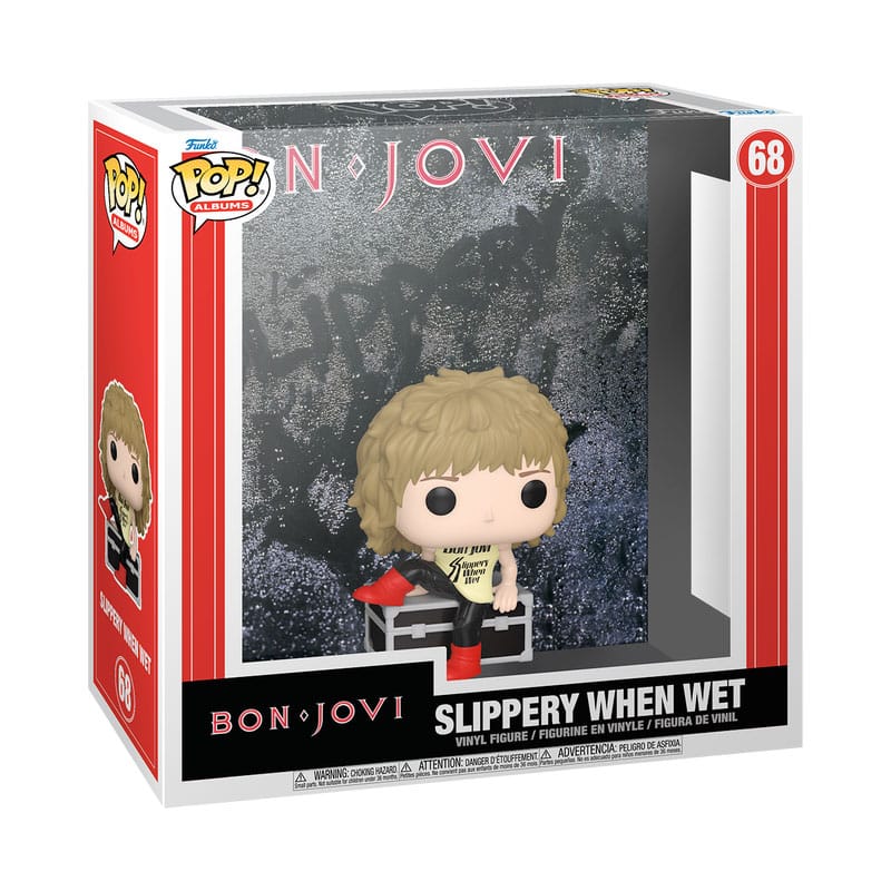 Funko POP! Vinyl Figure of Bon Jovi's Slippery When Wet Album