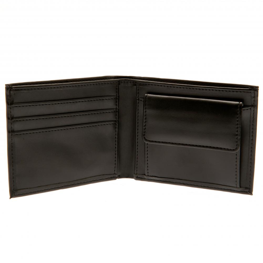 Chelsea Football Club Embossed Black Leather - Like Debossed Style Men's Wallet