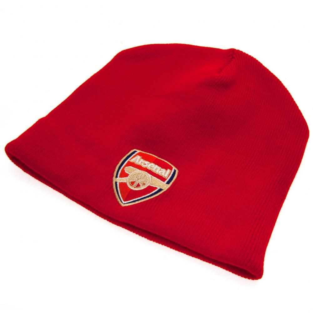 Arsenal Football Club Red Knitted Beanie Hat