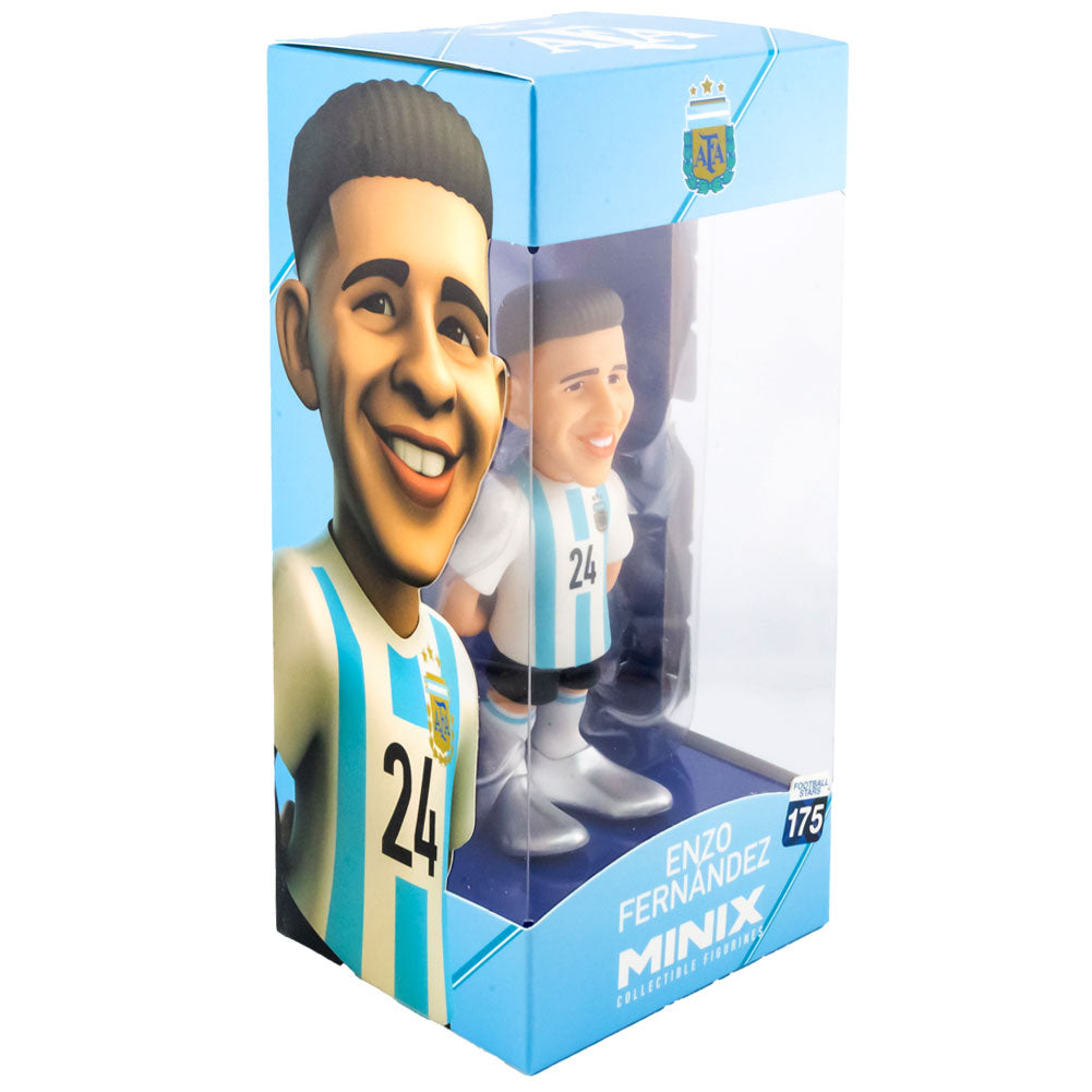Collectible Argentina Enzo Fernandez MINIX Football Figure