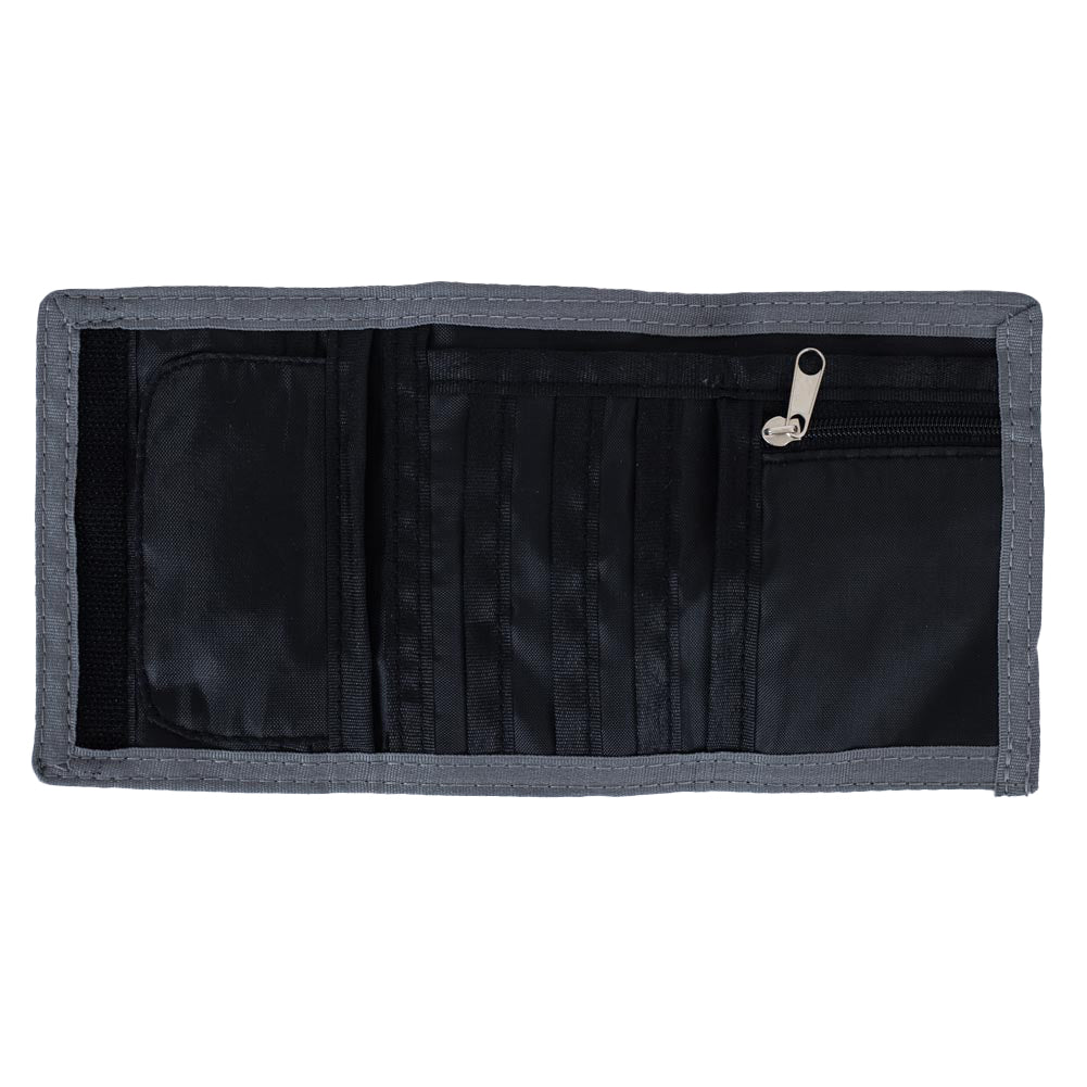 Stylish Chelsea FC Black Polyester Wallet with Multiple Compartments