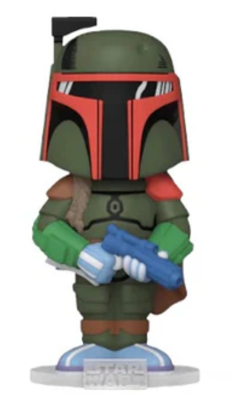 Exclusive 2022 Galactic Convention Boba Fett Star Wars Funko Soda Vinyl Collectible Figure