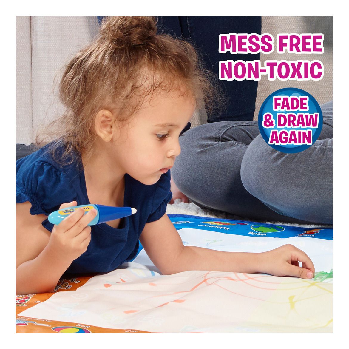 Aquadoodle Classic Color Mat - Endless Mess - Free Drawing Fun