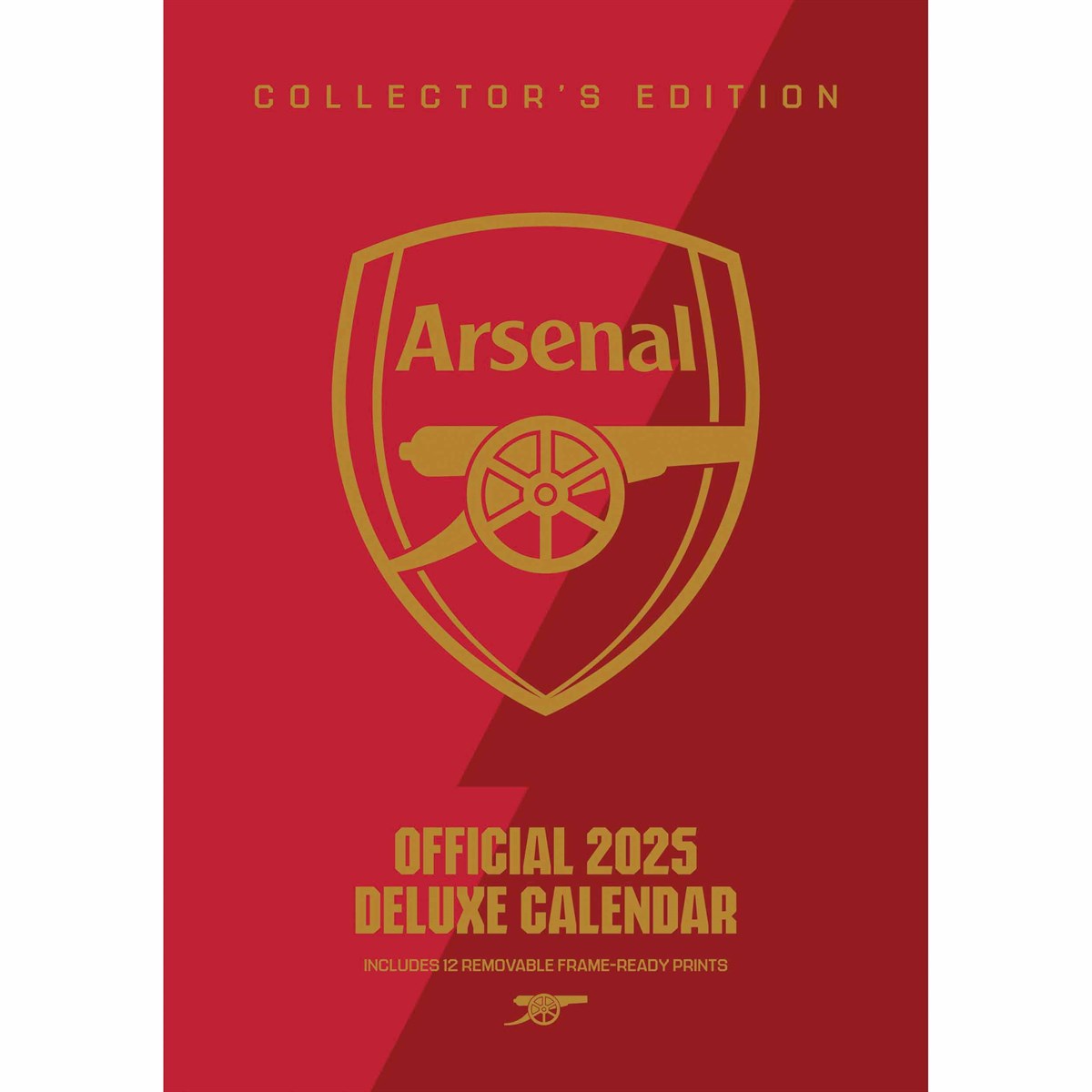 2025 Arsenal FC Premium Collectors Edition Deluxe Calendar