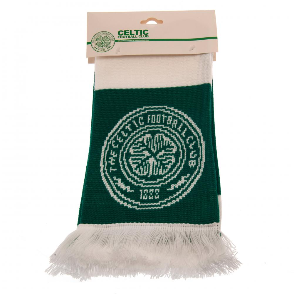 Large Celtic FC Stripe Scarf with Distinctive Design
