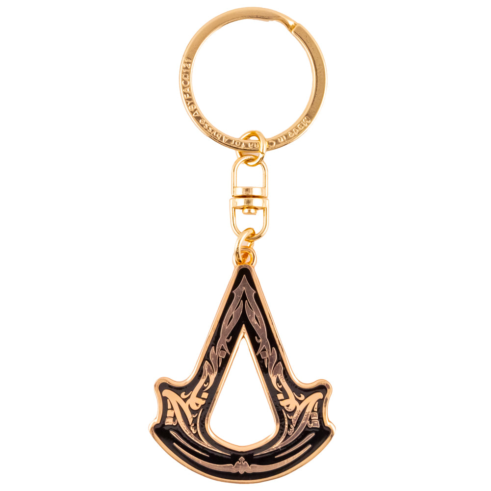 Vibrant Assassin's Creed Metal Keyring with Die - Cut Mirage Logo