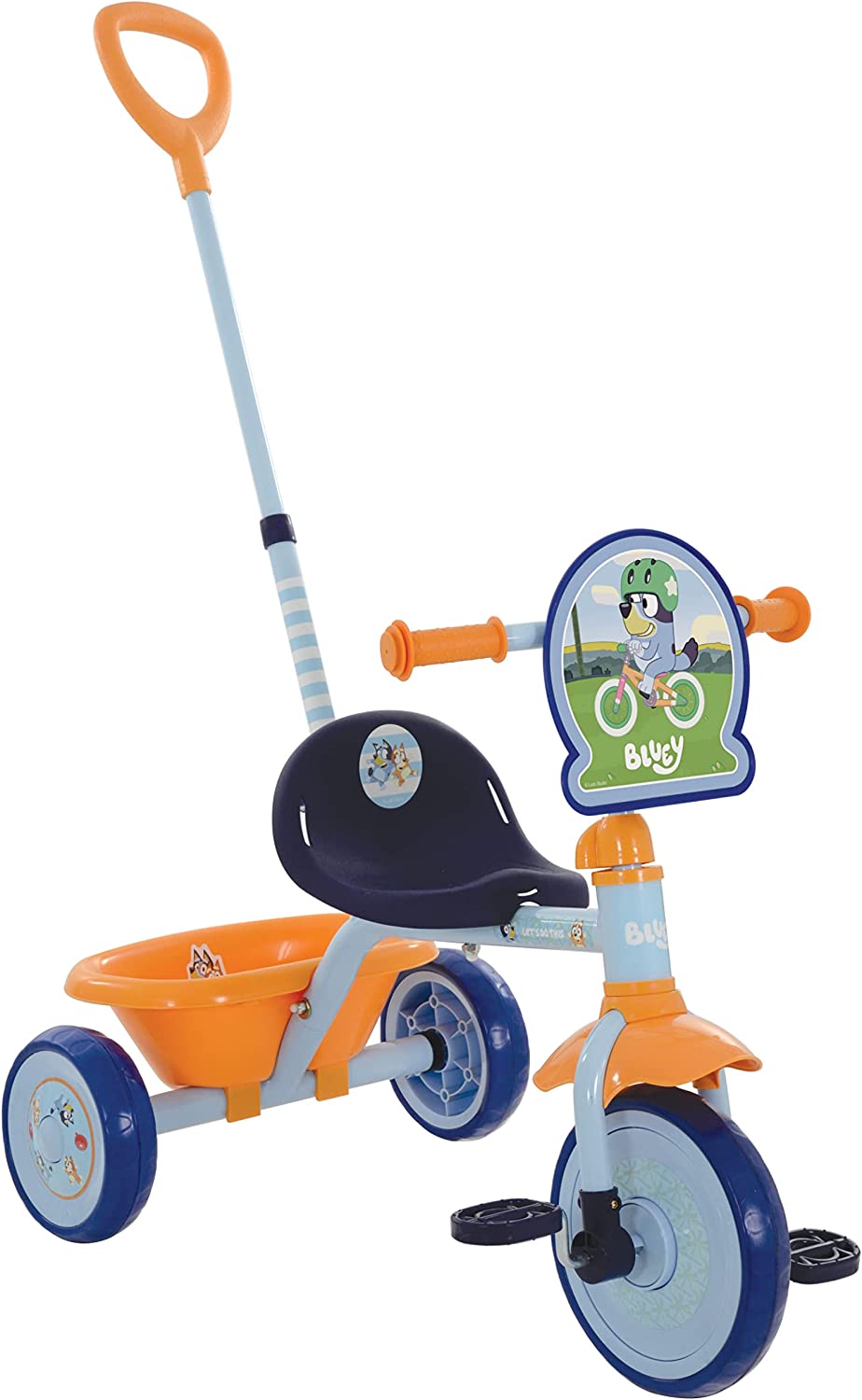 Bluey's Adjustable First Trike with Character Design for Toddlers