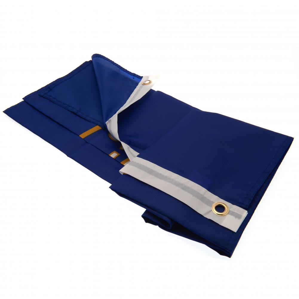 Chelsea Football Club Official Crest Display Flag for Supporters