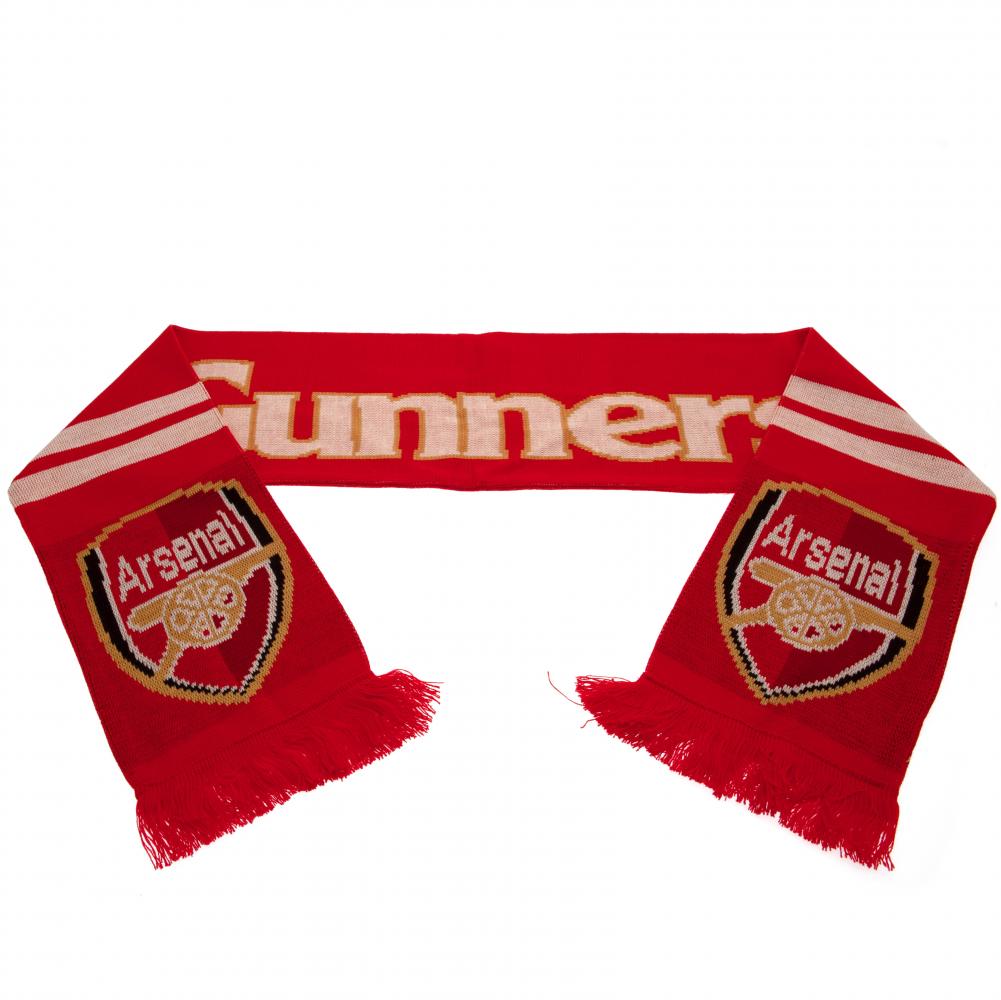 High - Quality Arsenal Football Club Gunners Knitted Scarf for Fans