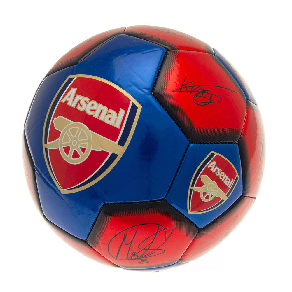Arsenal FC High - spec 26 - panel Skill Practice Football with Signature