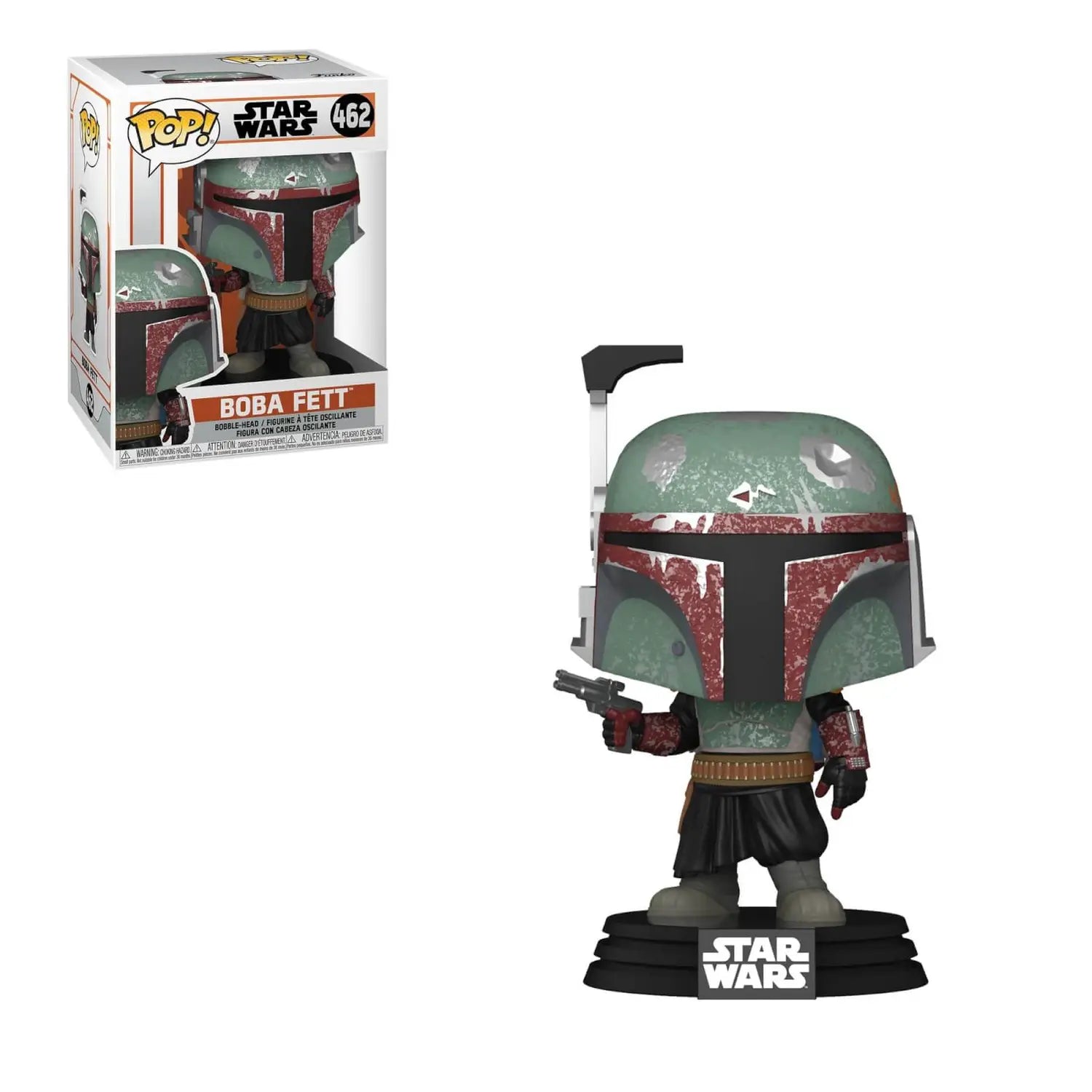 Star Wars The Mandalorian Collectible Funko Pop! Vinyl Figure of Iconic Boba Fett