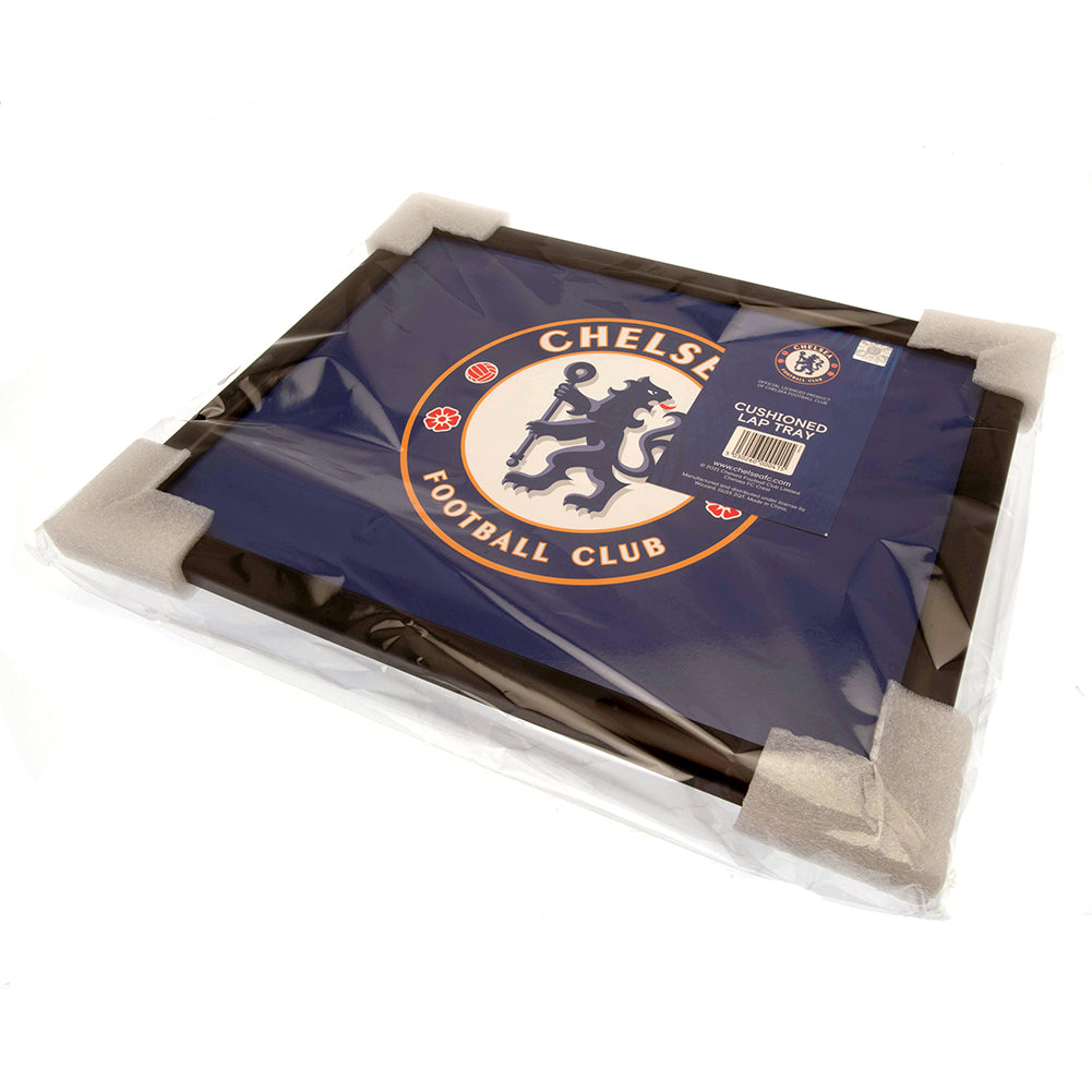 Chelsea Football Club Comfortable Cushioned Lap Tray for Relaxing Use