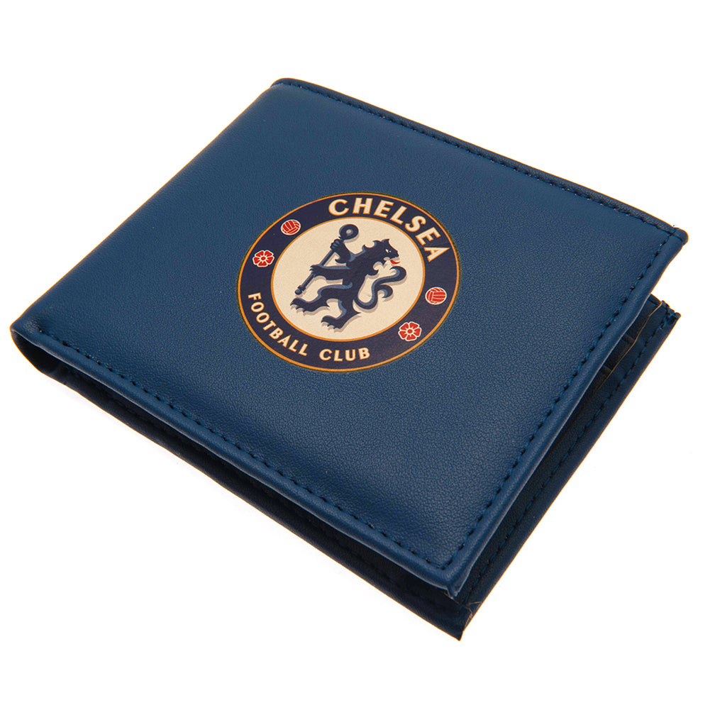 Colorful Chelsea FC Printed Club Crest PU Wallet