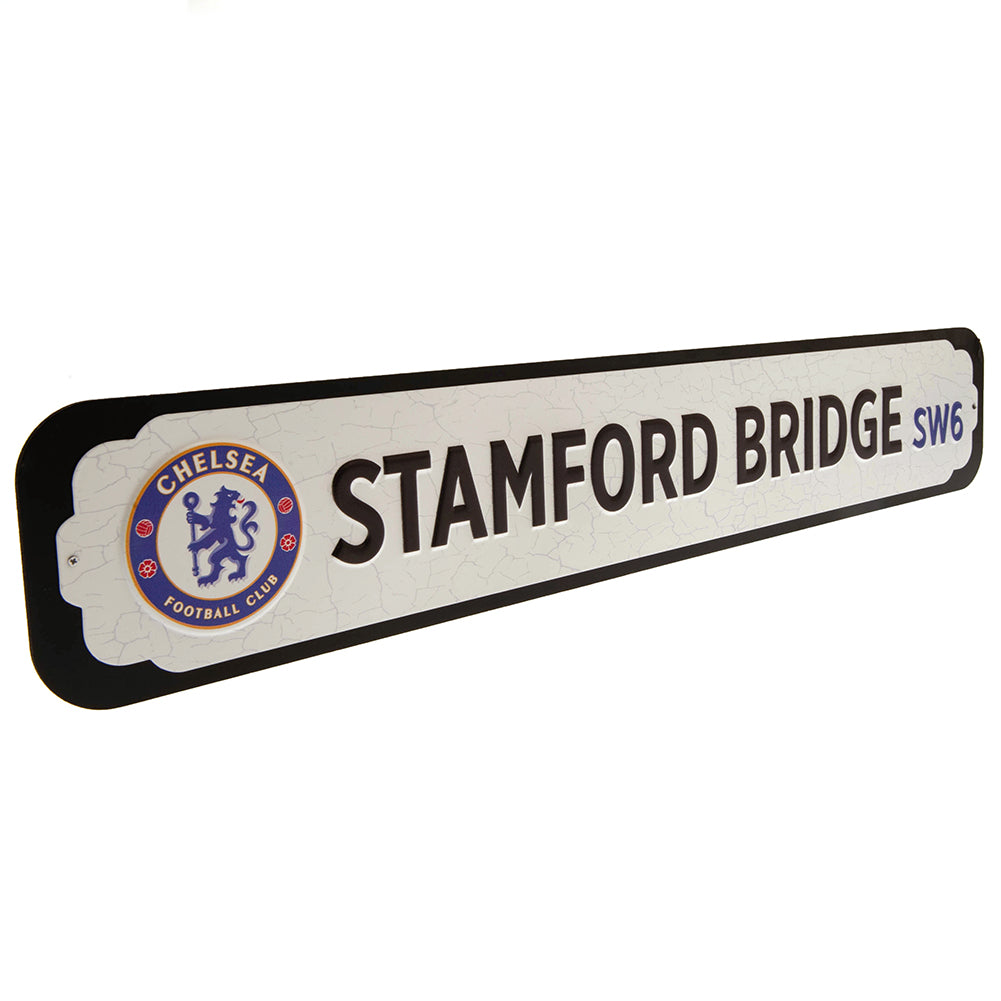 Chelsea FC High - end Embossed Stadium Sign for Display
