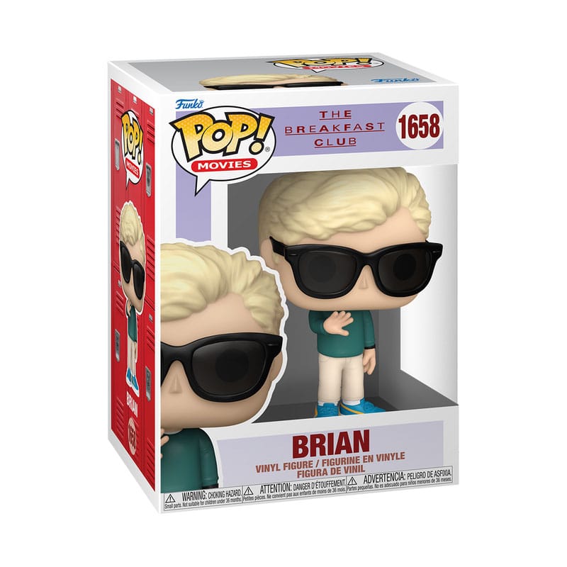 Brian Johnson from The Breakfast Club Collectible Funko POP! Vinyl Figure for Movie Enthusiasts