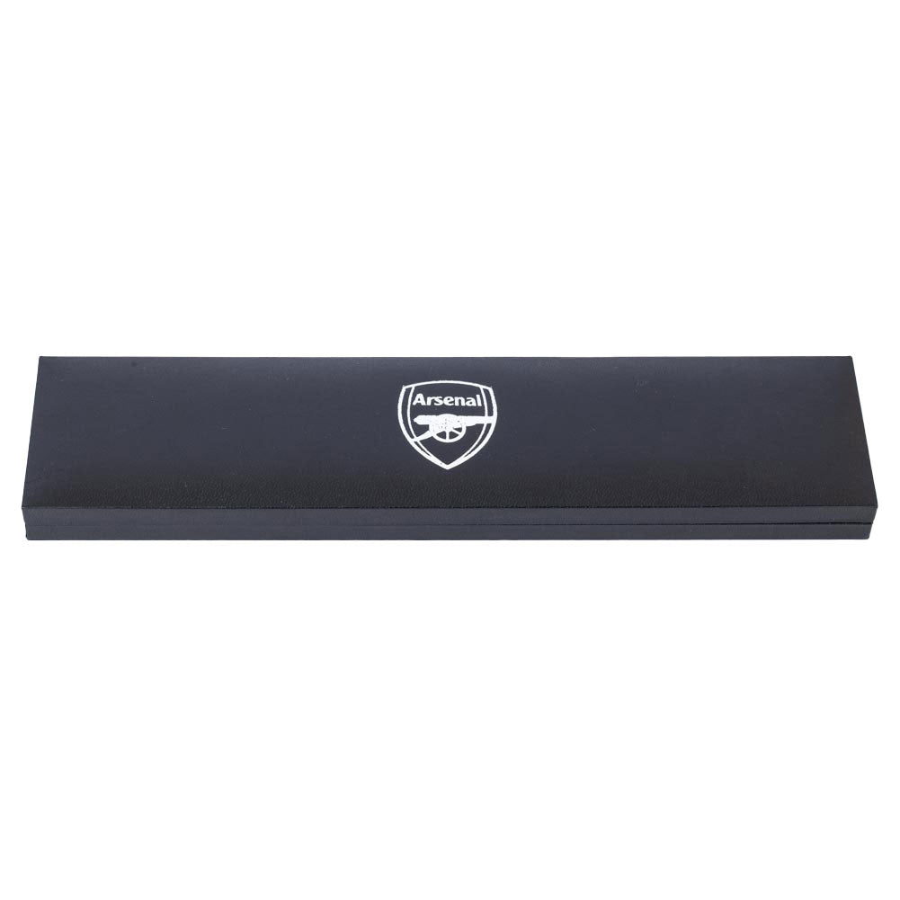 Exquisitely Engraved Arsenal Stainless Steel Link Bracelet