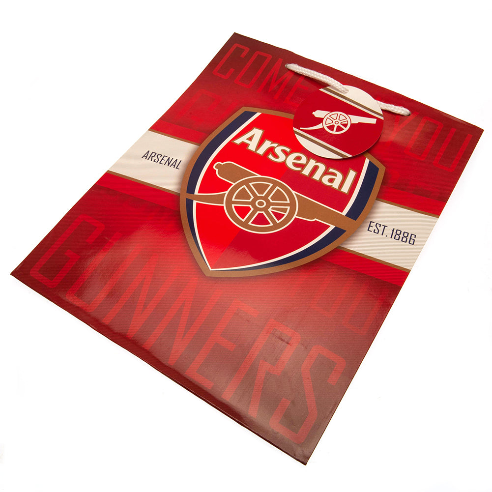 Arsenal Football Club Full - Colour Gift Card Bag for Presenting