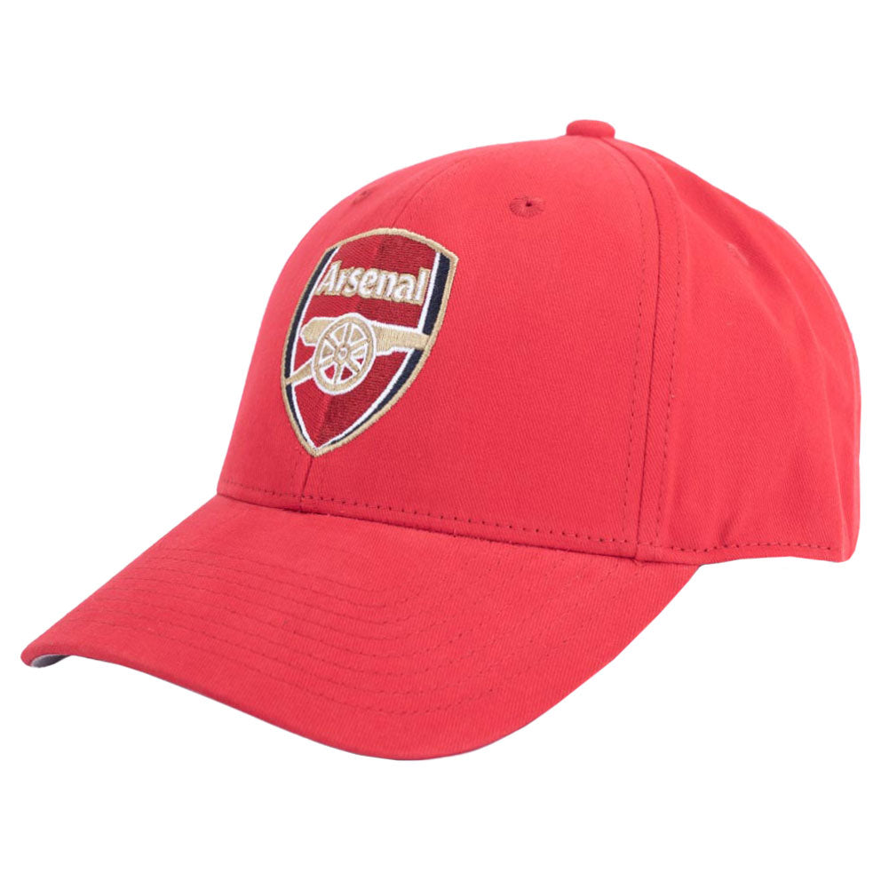 Red Classic Design Arsenal Football Club Embroidered Cap for Adults